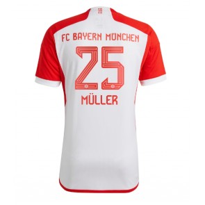 Bayern Munich Thomas Muller #25 Koszulka Podstawowych 2023-24 Krótki Rękaw